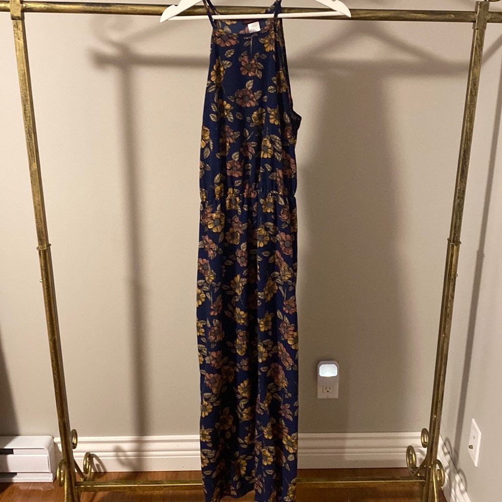 Maxi floral summer dress